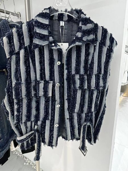 

men s vests we0896 fashion men s coats jackets 2023 runway luxury european design party style clothing 230814, Black;white