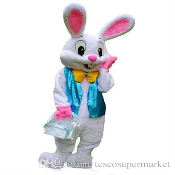 

2017 sell like professional easter bunny mascot costumes rabbit 324k, Red;yellow