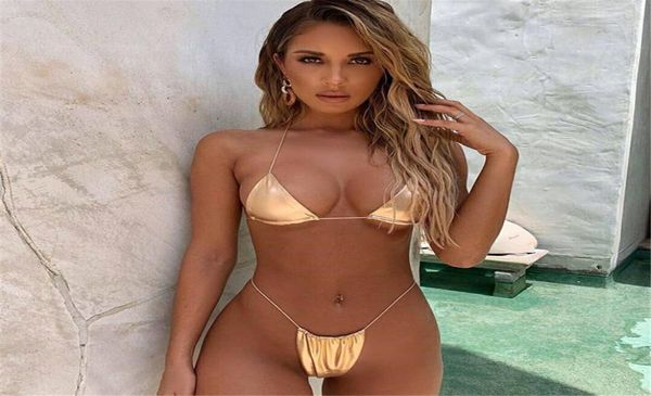 

string bikini women solid mini012345678910111077957, White;black