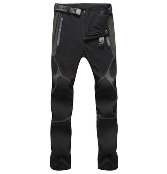 

outdoor men quick drying pants color stitching mountain climbing pantalones mens fashion jogger windproof trousers 3xl3946894, Black