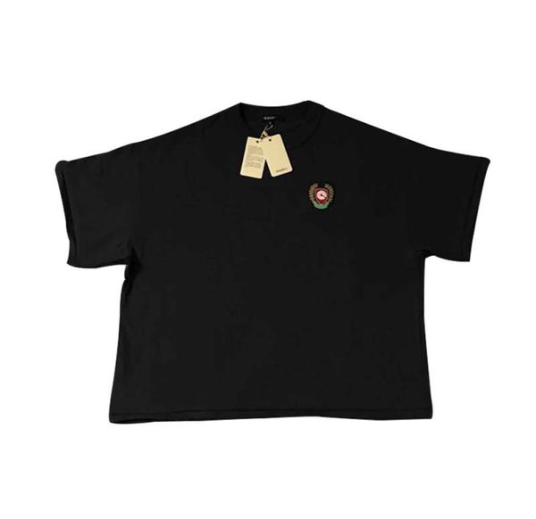 

summer mens t shirts no phone season5 calabasas badge wheat ear tshirt loose fashion short sleeve casual crew neck6790239, White;black