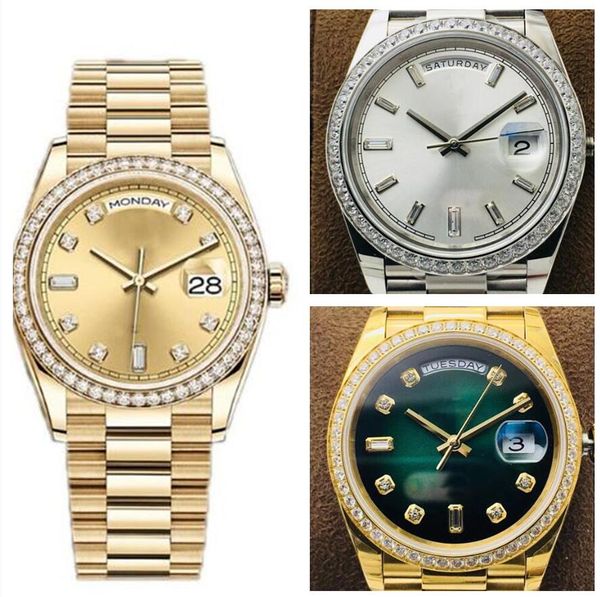 

mens watches luxury watch designer 41/36mm date just automatic watch designer watches waterproof luminous mechanical watch high quality, Slivery;golden