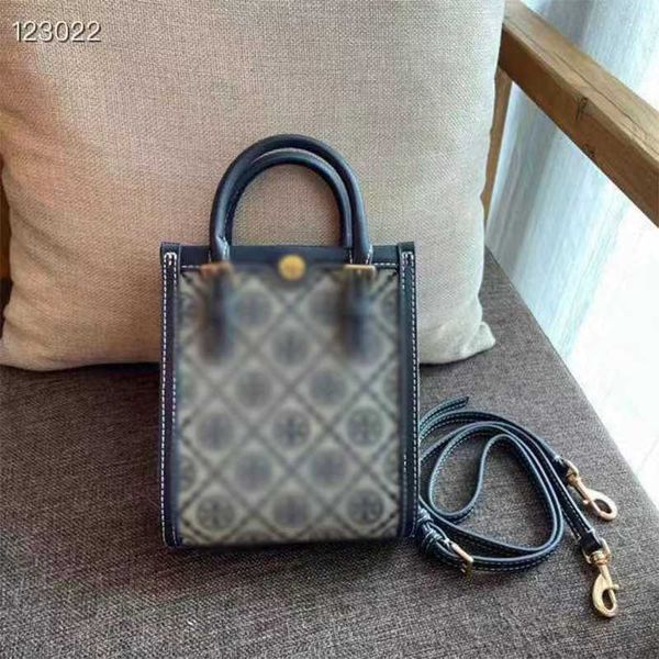 

designer bag 2024 early launch tb new vertical style tote handheld one shoulder crossbody organ old flower mini score