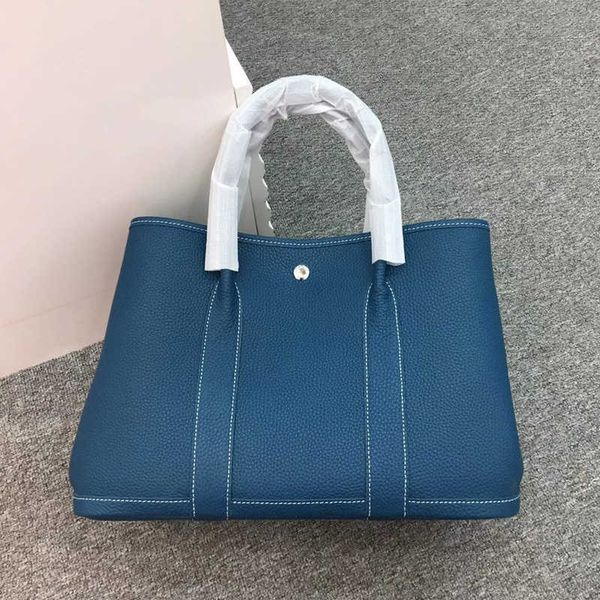 

classic tote bags garden party garden bag cowhide on the first floor handbag cross-body dual-purpose classic makeup super large capacity buc