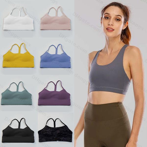 

align yoga sport high impact fitness seamless gym women active wear yoga workout vest sports same style 2023 sell, White