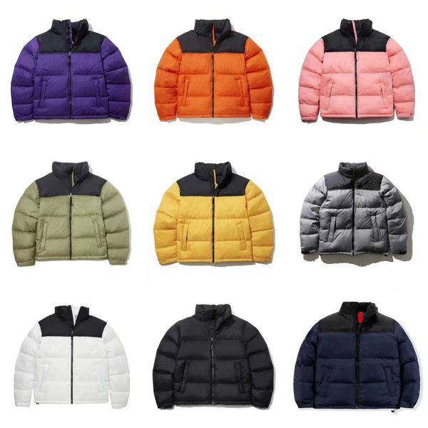 

Mens Womens Fashion Down Jacket North Winter Cotton Men Puffer Parkas with Letter Embroidery Outdoor Jackets Face Coat Streetwear