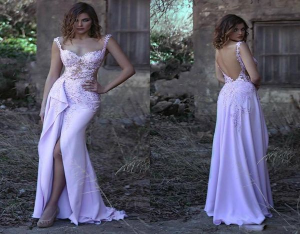 

side split long evening dresses with lace applique scoop neck a line floor length prom gowns custom made8401493, Black;red