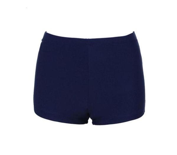 

women039s swimwear women swim shorts boyshort midwaist solid briefs bottoms sport bathing suit beach pants panties swimsuit9711236, White;black