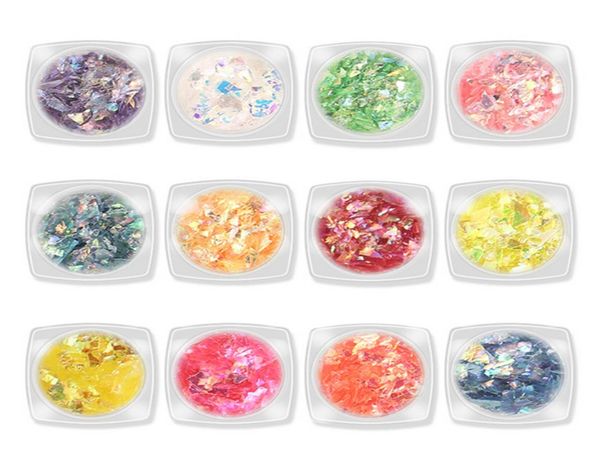 

mix design 12 colors japanese glitter powder nail art decals sticker japankorean styles candy style dacal sticker whole8695988, Black