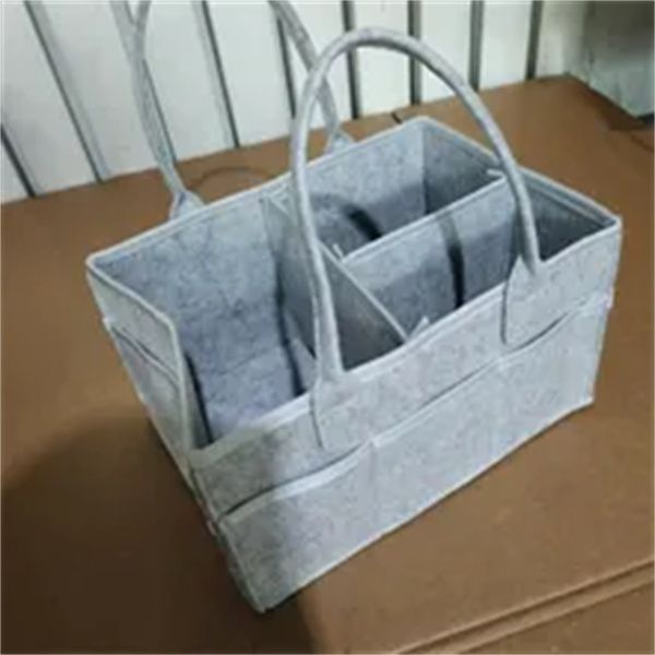 

mummy nappy bag baby diaper organizer portable hand bag nursery essentials storage bins mather outdoor travel storage basket a1, Black