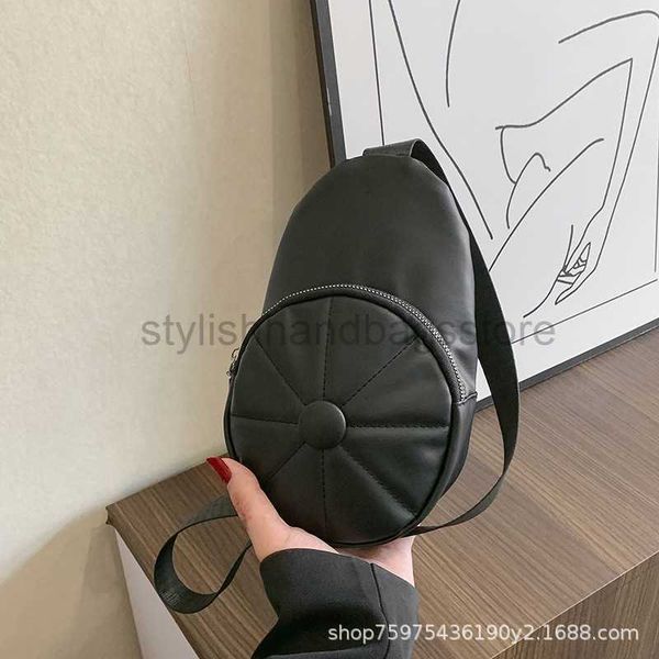 

shoulder bags ins super fire hat chest bag 2023 new western style simple crossbody women's bag fashion casual net red one shoulder wais