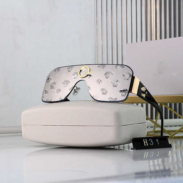 

fashion designer cool sunglasses 22 new fashion metal men's and women's sunglasses beauty head print sunscreen personalityavsd, Black