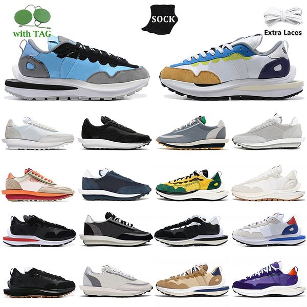 

sacais running shoes waffle vaporwaffle ldv men womens trainers ldwaffle vaporwaffle waffles grey bright citron sesame blue void black gum s