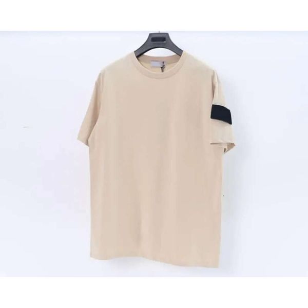 

man fashion geometric pattern t shirt women casual relaxed outdoors 45, White