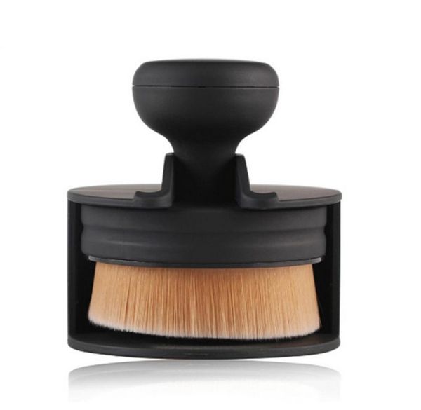 

stamp pushpull makeup brush 1 piece 35Â° bevel oshaped gemtotal kabuki foundation beauty makeup tools synthetic hairblack9048139