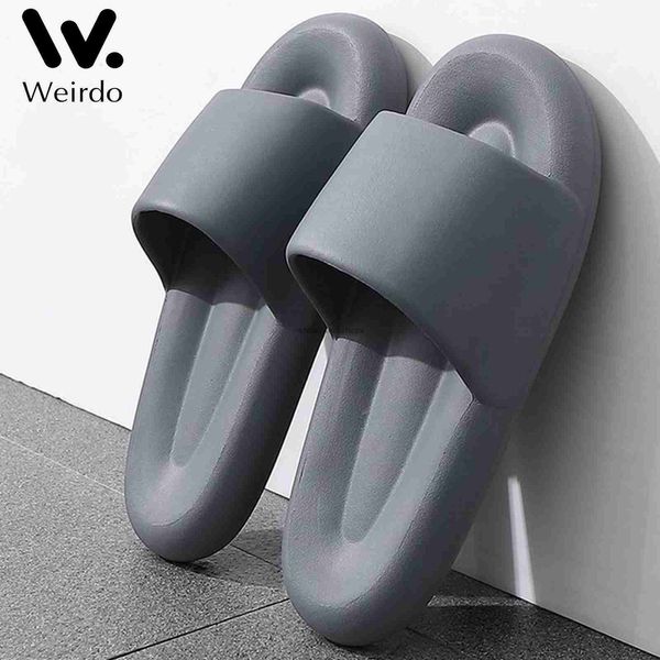 

slippers cloud soft eva couple home outdoor slipper summer beach bedroom shoes ladies flip flops thick bottom sandals 230808, Black