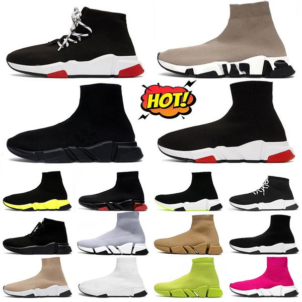 

designer socks casual shoes platform men mens woman shiny knit speed 2.0 1.0 trainer runner sneaker sock shoe master embossed womens sneaker