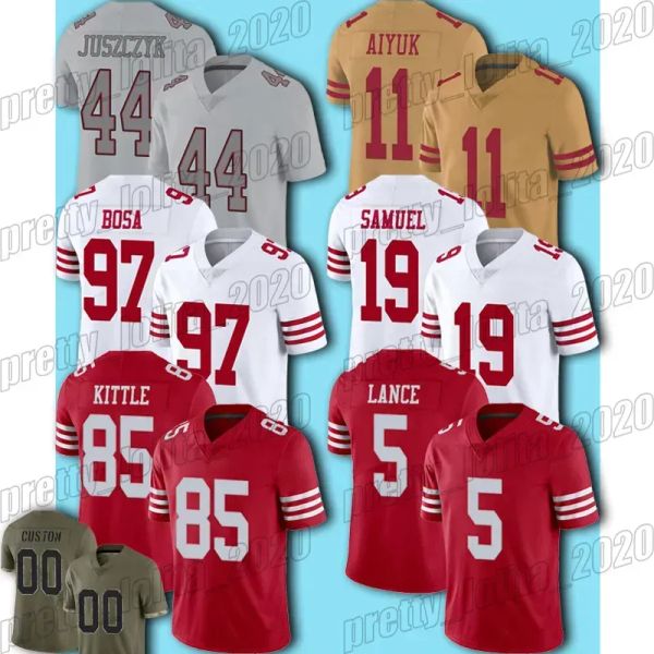 

custom men women youth jersey san''francisco''49ers''jimmy garoppolo brandon aiyuk george kittle jerseys talan, Black;red