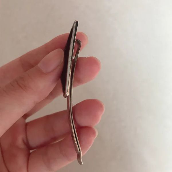 

luxury designer hairpin girl cute triangle hairpin metal rose red hairpin fashion hair accessories children's gifts holiday gifts do no