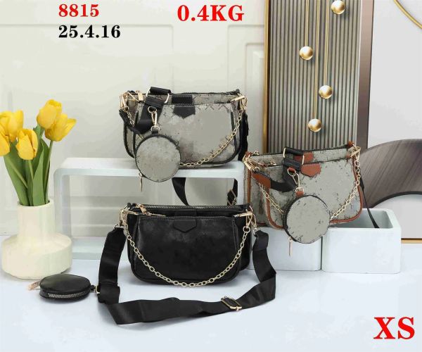 

designer women bag shoulder bags handbag original date code cross body woman clutch purse with patterns flowers and letters three in one