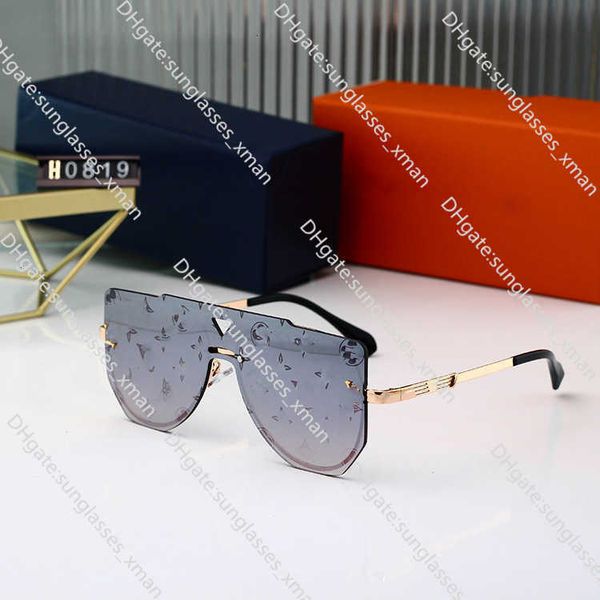 

fashion designer cool sunglasses 2023 new women's sunglasses onepiece box glasses net red uv protection0uvv, Black
