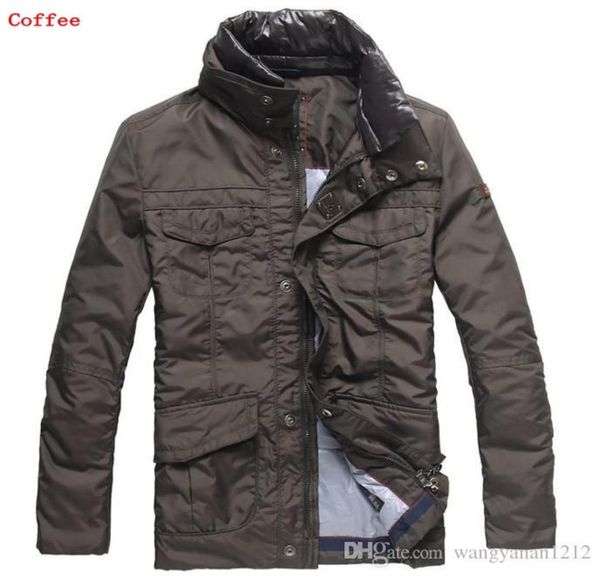 

men brief paragraph new men down jacket to keep warm coats08678008, Black