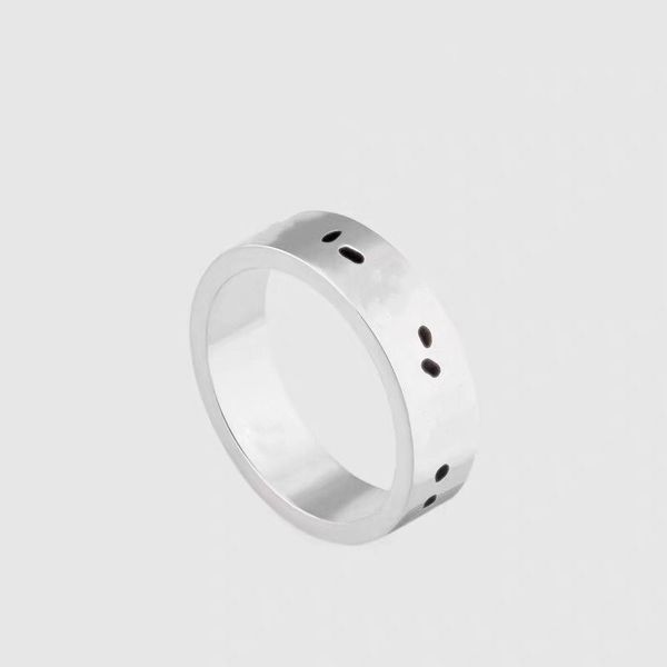 

never fade brand letter ring gold ggsity plated stainless steel ring fashion designer luxury crystal ring women's wedding jewelry gifts, Silver