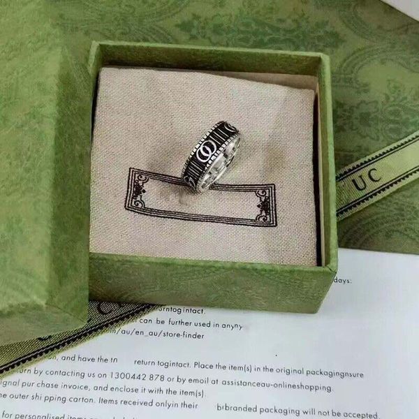 

fashion designer band ring womens classic jewelry mens rings holiday gifts, Silver
