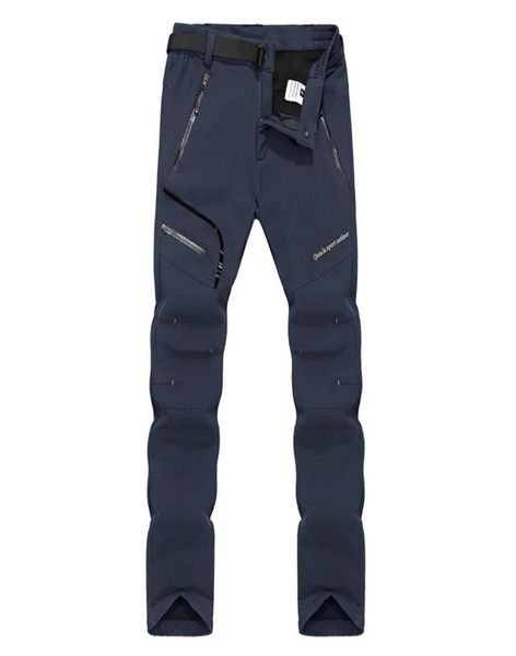 

outdoor pants autumn and winter soft shell hiking pants for men and women plus velvet 6xl men039s quick dry breathable trousers9308975, Camo;black