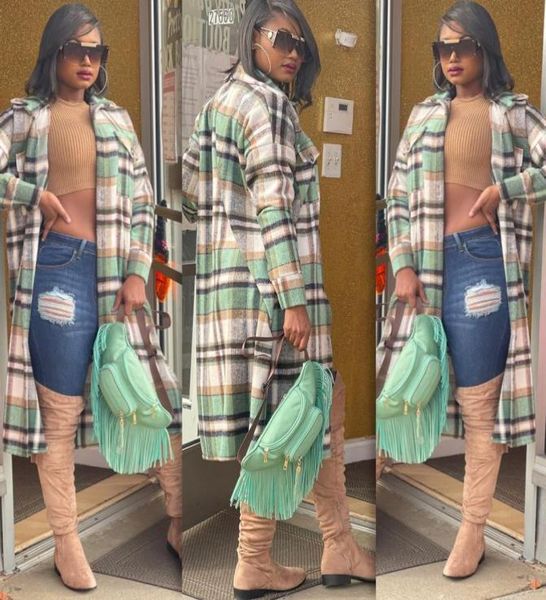 

women039s trench coats 2022 new women fashion elegant comfortable leisure simple color long autumn winter windbreaker trench pa8867869393, Tan;black