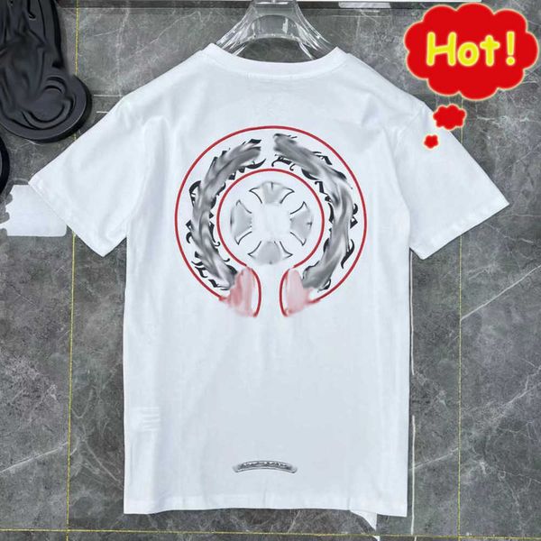 

fashion luxury mens t shirt brand tshirts designers men women tees horseshoe sanskrit cross print classics cotton tshirt casual short sleev, White;black