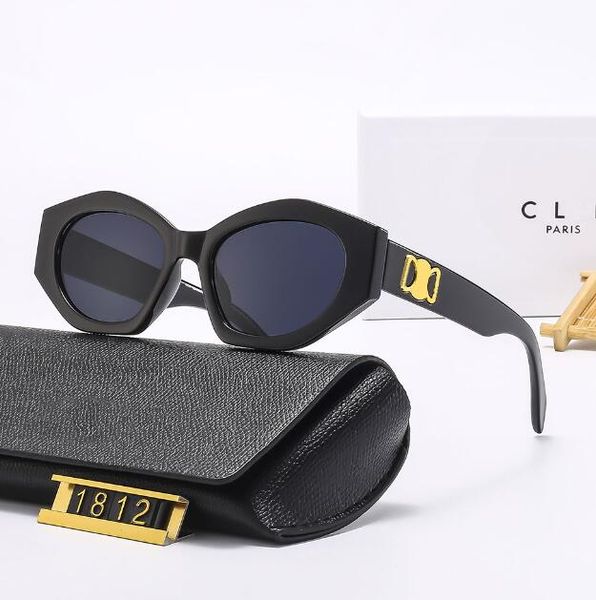 

designer sunglasses women's cat eye oval polygon sunglasses retro lens uv400 sunglasses, White;black