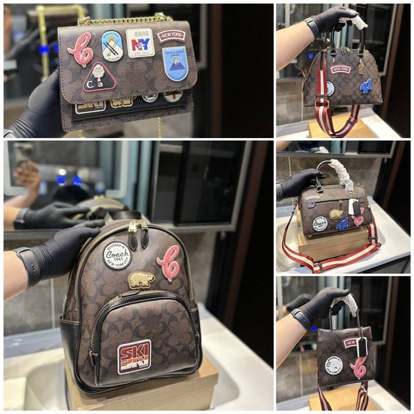 

highs quality backpack brand court27 large backpack badge designer klare flip chain bag shell bag mini cally original handbag shoulder bag h