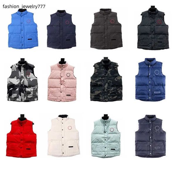 

designer vest men's and women's sweatshirt authentic luxury canadian goose luxury brand expedition couples vests parka, Black;white