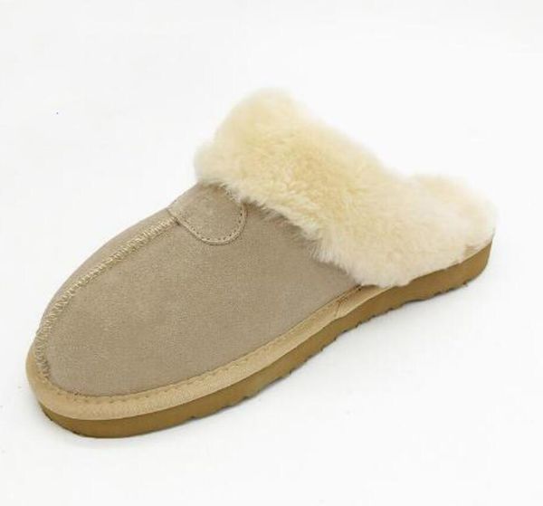 

australia designer shoes fur slippers womens slides sandals women winter snow shoes classic mini ankle sandal sneakers warm fashion luxury t, Black