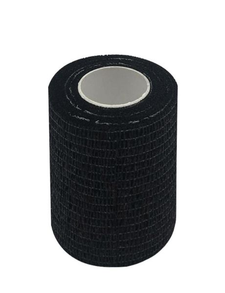 

45m breathable nonwoven fabric kinesiology tape sports elastic roll adhesive muscle bandage care tape knee elbow protector5393839, Black;red