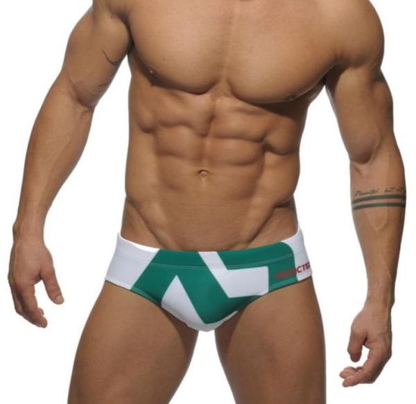 

new men039s swim trunks fashion antigoal printing foreign trade large size professional swimwear briefs men68359947092493