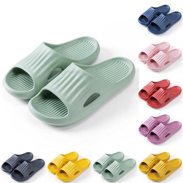 

mens non-brand women quality good slippers shoes wine red yellow green pink purple blue men slipper bathroom wading shoe eur 36-45684, Black