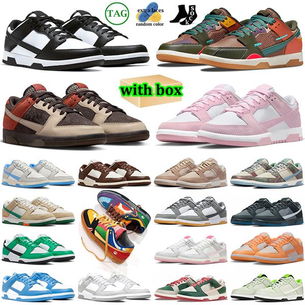 

panda low running shoes for men women designer sneakers triple pink corduroy cacao wow smoke grey fog anthracite sandrift gai mens womens ou