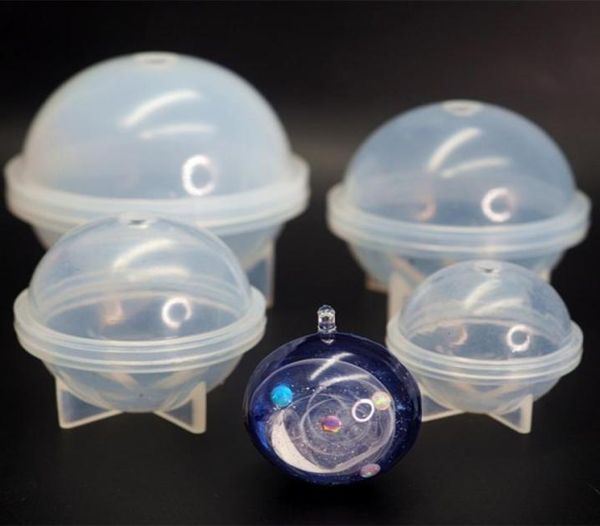 

1pc 23456cm stereo spheric diy resin decorative craft jewelry making mold silicone mould resin mold for jewelry7975490