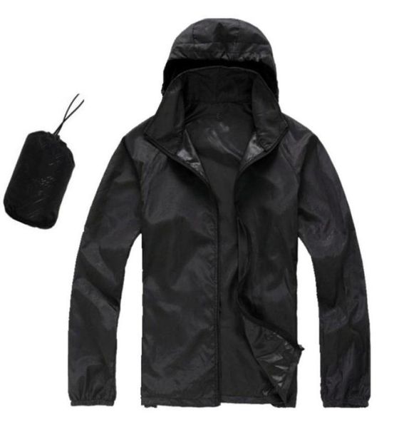 

2022 new summer womens mens rain jacket coats outdoor casual hoodies windproof and waterproof sunscreen face coats65185595466857, Black;brown