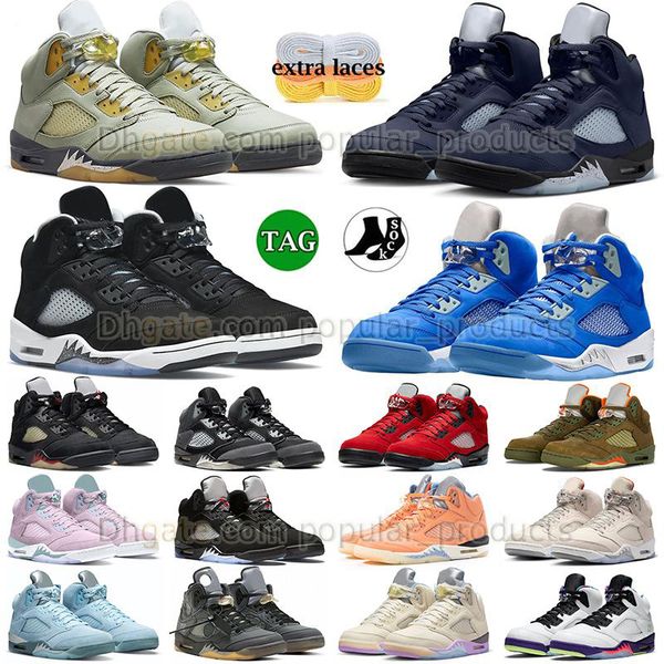 

authentic jumpman 5 basketball shoes 5s georgetown oreo jade horizon bluebird mens womens sneakers racer blue burgundy easter unc concord lu
