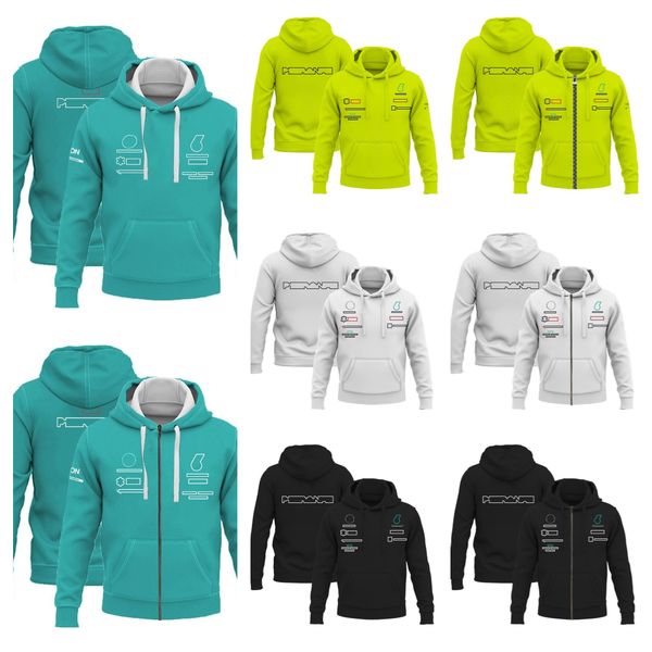

f1 hoodie formula one racing suit men's and women's zippered sweatshirts outdoor team sweater coat