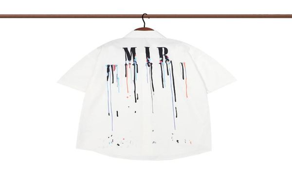 

mens men printed hawaiian short sleeve casual buttons t shirt good quality designer shirts plus 2022 men039s6062185, White;black