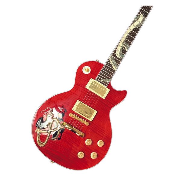 

guitar production plant custom red standard electric guitar