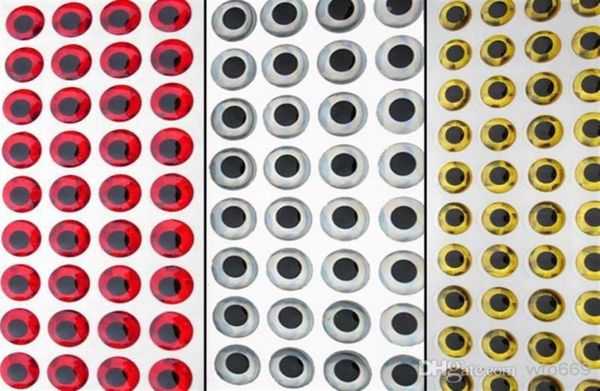 

1080 pcs 3d fish eyes fly tying lure making craft large size280e20936977907418