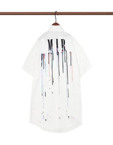 

mens men printed hawaiian short sleeve casual buttons t shirt good quality designer shirts plus 2022 men039s9873477, White;black