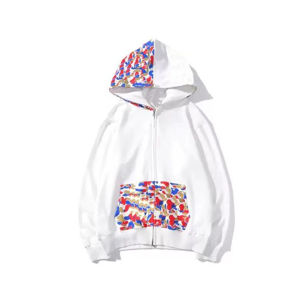 

mens women lovers sportswear coat jogger sweatshirt black hip hop hoodies men shark hoodies sweatshirt fashion multicolor camouflage cotton