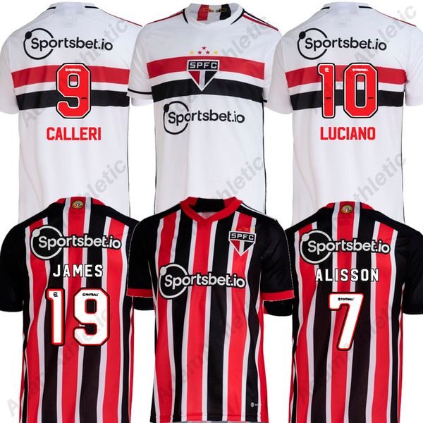 

james rodriguez jersey 2023 2024 alisson galoppo james football shirts luciano nestor calleri soccer jerseys 23/24, Black;yellow