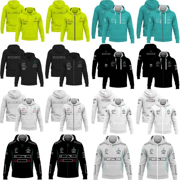 

f1 team hoodie 2023 formula 1 driver racing hooded sweatshirt spring and autumn men fashion casual zip up hoodie sports jacket